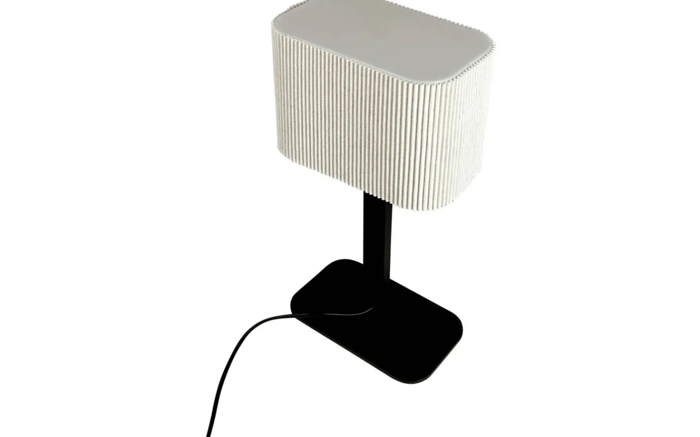 Bordslampor < Dyberg Larsen Calix Oval Bordslampa 39cm Svart