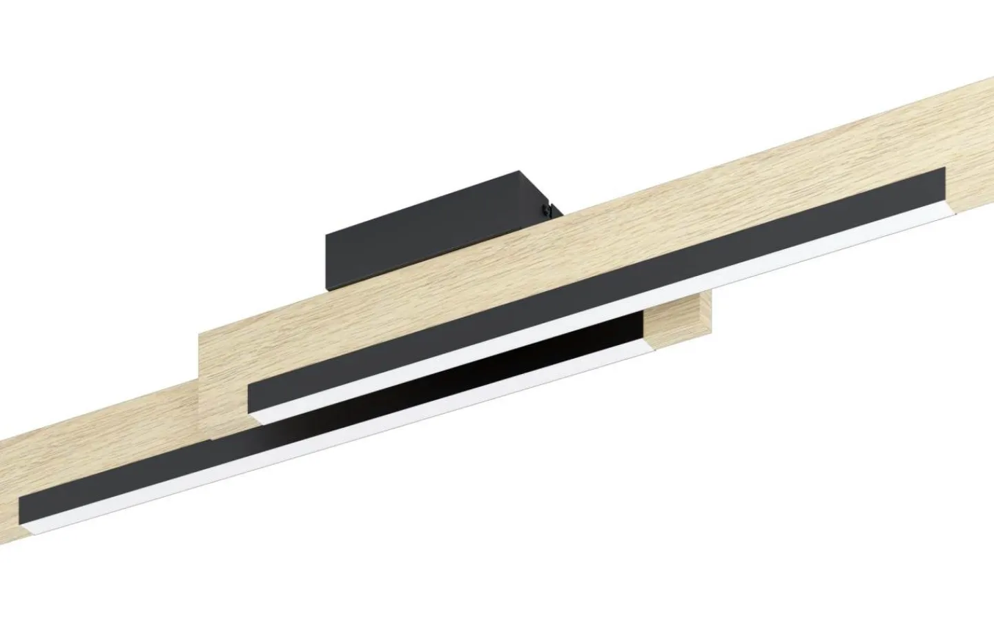 Plafonder-Eglo Camacho Plafond 94cm LED 3000K 20W Svart