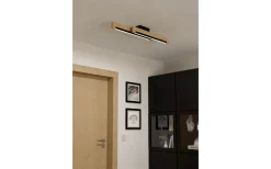 Plafonder-Eglo Camacho Plafond 94cm LED 3000K 20W Svart