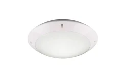 Badrumslampor Tak-Reality Camaro Plafond 26cm E27 matt vit IP54