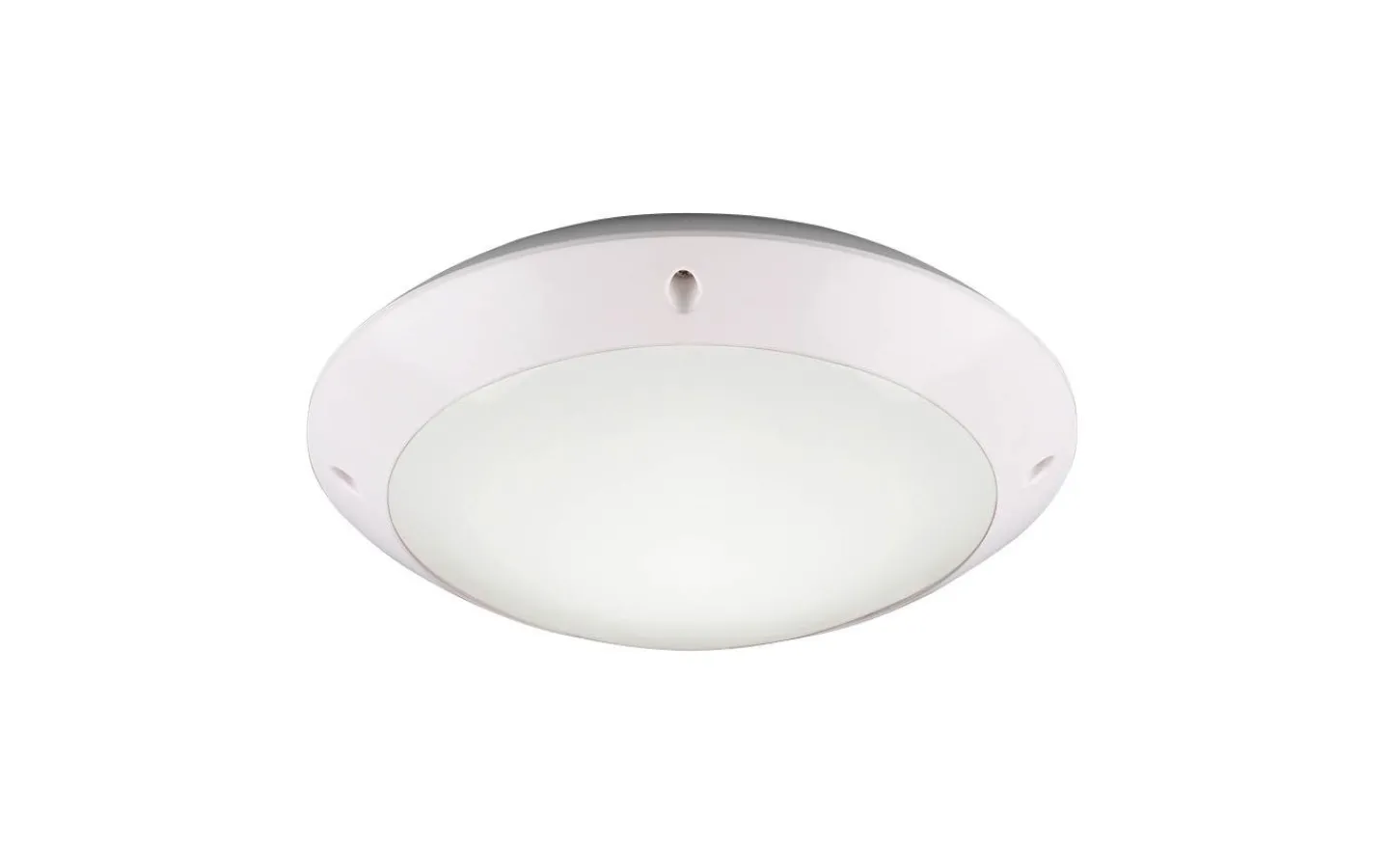 Badrumslampor Tak-Reality Camaro Plafond 26cm E27 matt vit IP54