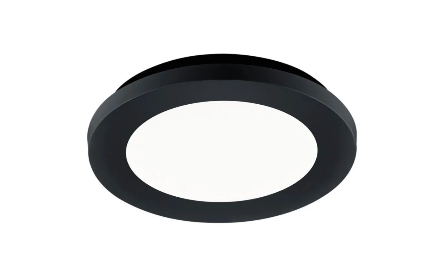 Badrumslampor Tak < Reality Camillus Plafond LED 17cm mattsvart IP44