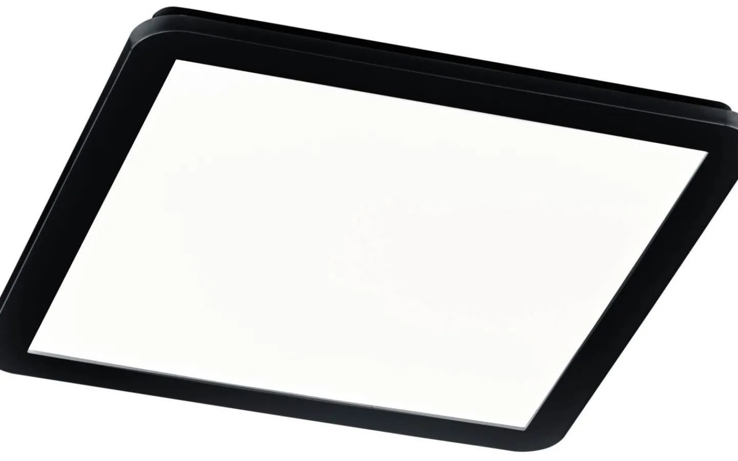 Badrumslampor Tak-Reality Camillus Plafond LED 40x40cm mattsvart IP44