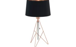 Bordslampor-Eglo Camporale Bordslampa 56cm Koppar