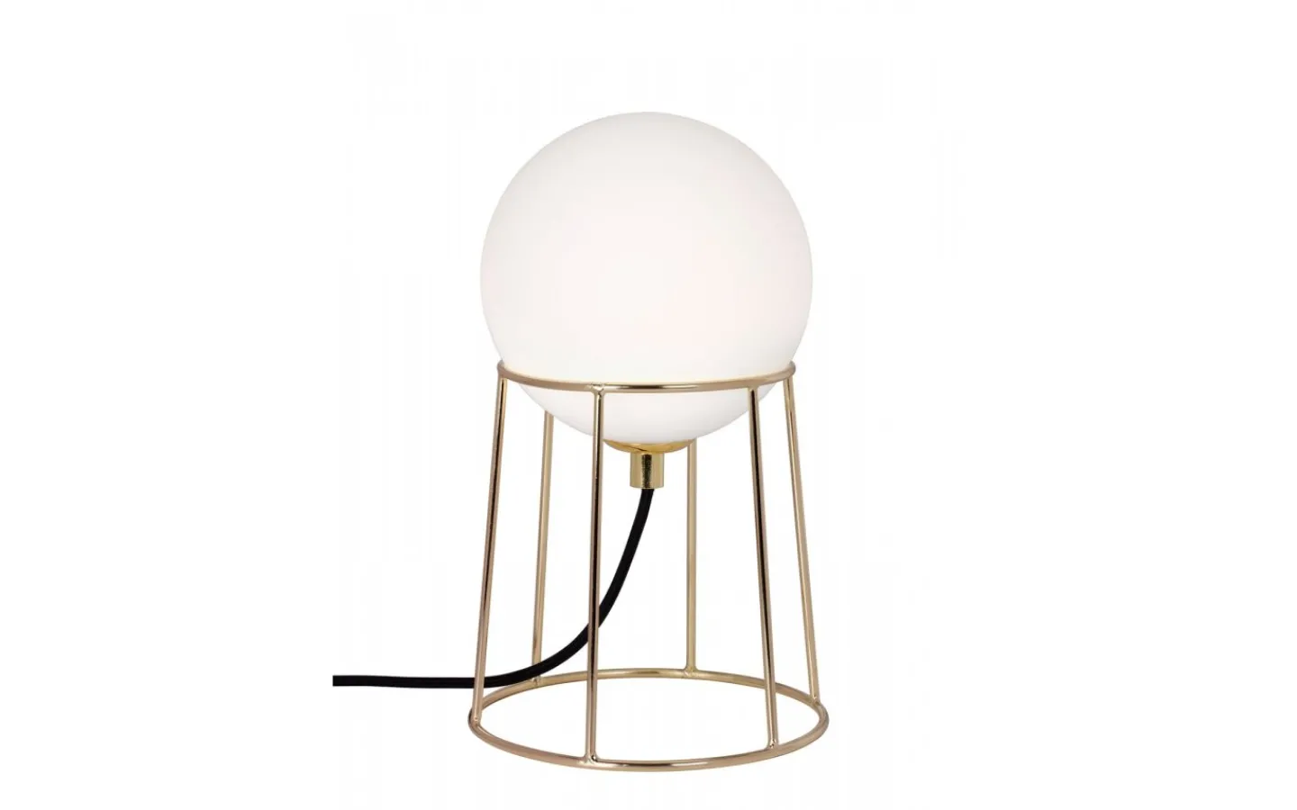 Vardagsrum|Bordslampor < Cottex Campus Opal Bordslampa 26cm Mässing