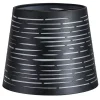 Mönstrade Lampskärmar < Oriva Candy Lampskärm Ø20cm Svart