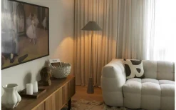 Golvlampor < Globen Lighting Cannes Golvlampa 140cm Mud