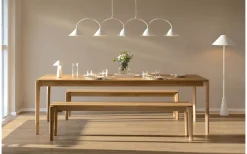 Golvlampor < Globen Lighting Cannes Golvlampa 140cm Vit