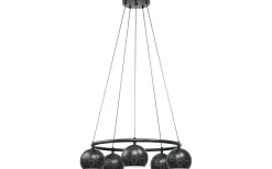 Stora Taklampor Ø50-69 Cm < Eglo Cantallops Taklampa 69cm 5L Svart