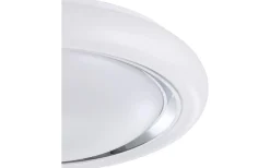 Plafonder-Eglo Capasso Plafond 34cm LED 3000K 18W Vit/Krom