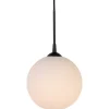 Kök & Matplats|Hall & Trappa-Belid Capo Taklampa 25 cm Svart