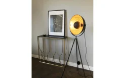 Vardagsrum|Golvlampor-By Rydens Captain mini Golvlampa 145cm Sandsvart