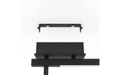 Takspot Med 1 Lampa < Eglo Cardillio 2 Takspotlight 23cm LED 3000K 3,2W + 2,2W Svart