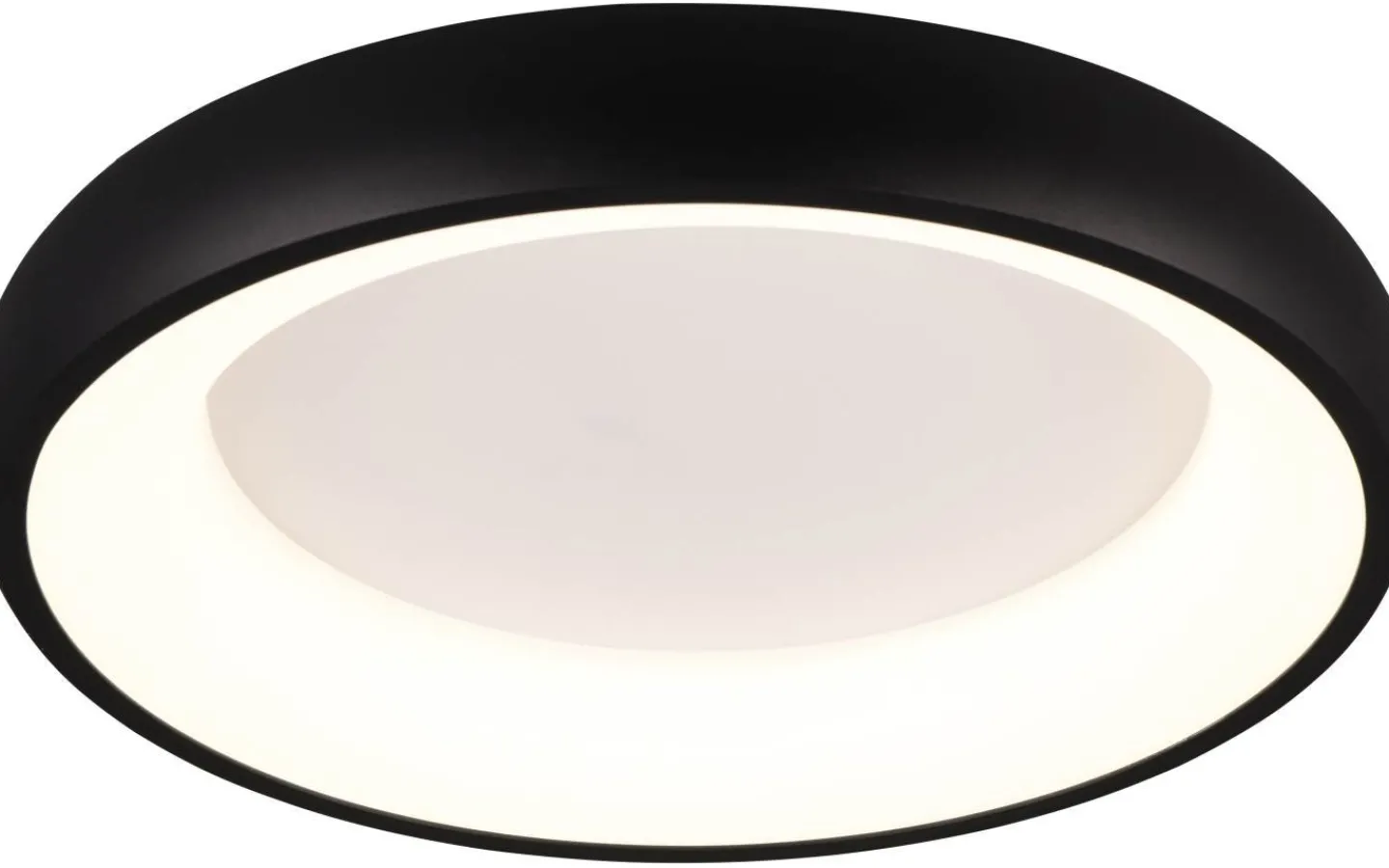 Plafonder-Trio Lighting Cardona Plafond LED 47cm mattsvart