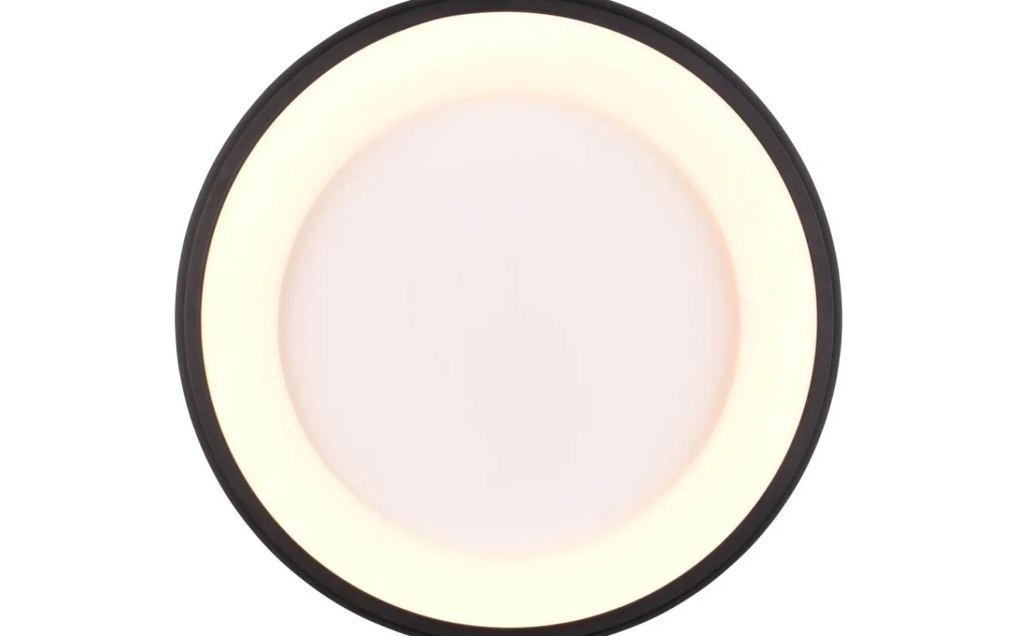 Plafonder-Trio Lighting Cardona Plafond LED 47cm mattsvart