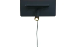 Läslampor < Aneta Cargador Vägglampa med Trådlös Laddning och USB LED 3000K Svart