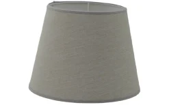 Enfärgade Runda Lampskärmar-Hallbergs Carla Lampskärm Ø25cm Lin