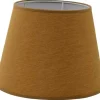 Enfärgade Runda Lampskärmar < Hallbergs Carla Lampskärm Ø17cm Mustard