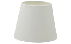 Enfärgade Runda Lampskärmar-Hallbergs Carla Lampskärm Ø17cm Offwhite