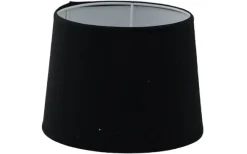 Enfärgade Runda Lampskärmar-Hallbergs Carla Lampskärm Ø30cm Svart