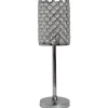 Bordslampor < Oriva Carlo Bordslampa Kristall K5 52cm Krom