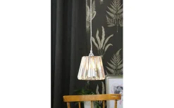 Fönsterlampor|Kristallampor-Oriva Carlow Fönsterlampa Kristall K5 14cm Krom