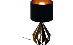 Bordslampor < Eglo Carlton Bordslampa 51cm Svart/Koppar