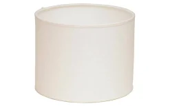 Cylinder Lampskärmar < Hallbergs Carolin Cylinder Lampskärm Ø25cm Vit