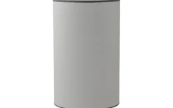 Cylinder Lampskärmar-Hallbergs Carolin Cylinder Lampskärm Hög Ø25cm Vit, Grått Band