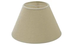 Enfärgade Runda Lampskärmar-Hallbergs Carolin Lampskärm Ø42cm Creme