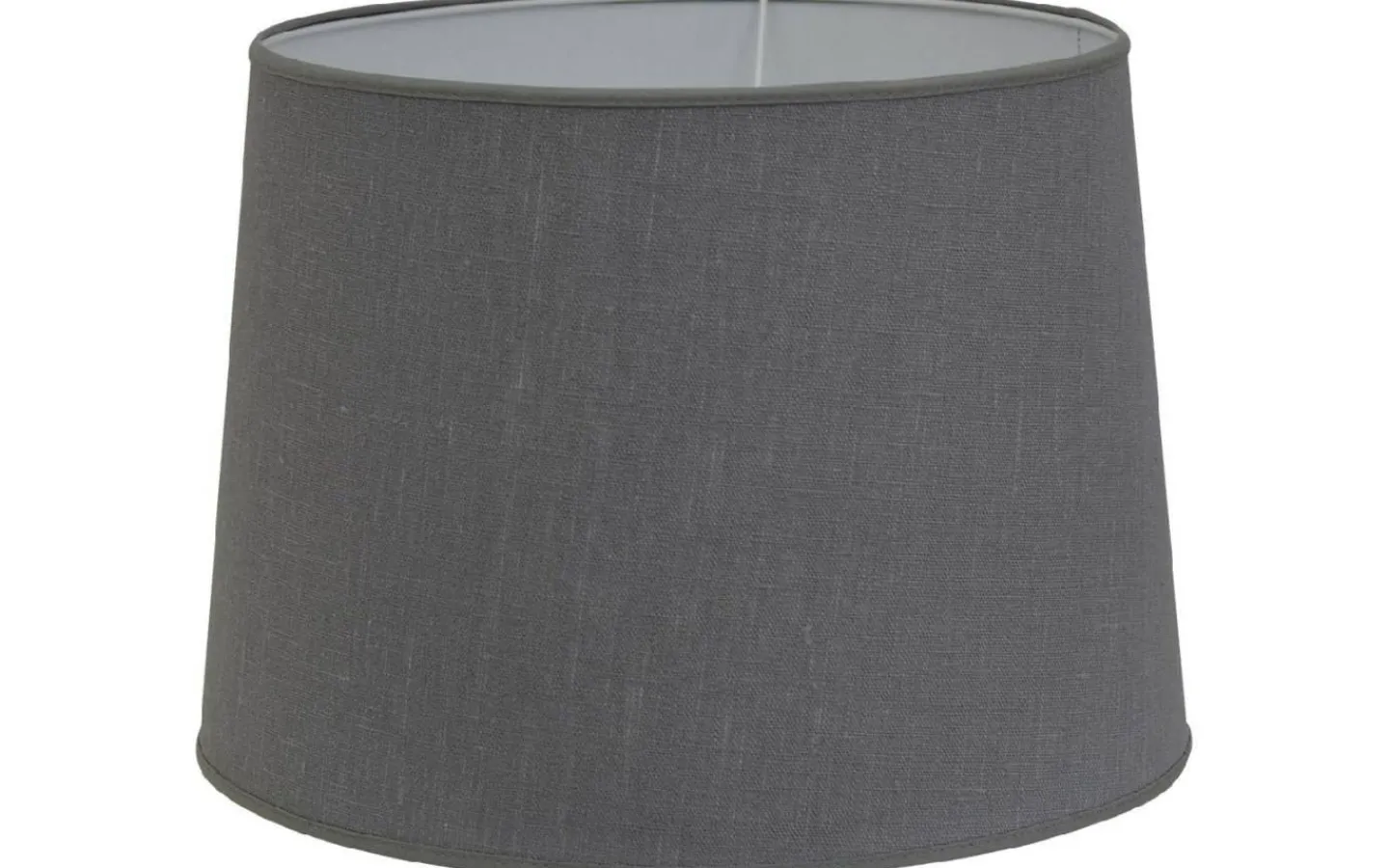 Enfärgade Runda Lampskärmar < Hallbergs Carolin Lampskärm Ø30cm Grå