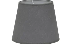 Enfärgade Runda Lampskärmar < Hallbergs Carolin Lampskärm Ø25cm Grå