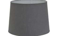 Enfärgade Runda Lampskärmar < Hallbergs Carolin Lampskärm Ø40cm Grå