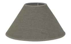 Enfärgade Runda Lampskärmar-Hallbergs Carolin Lampskärm Ø20cm Natur