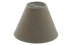 Enfärgade Runda Lampskärmar-Hallbergs Carolin Lampskärm Ø22cm Natur