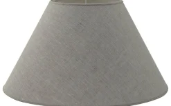 Enfärgade Runda Lampskärmar < Hallbergs Carolin Lampskärm Ø50cm Natur
