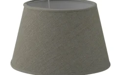 Enfärgade Runda Lampskärmar-Hallbergs Carolin Lampskärm Ø21cm Natur