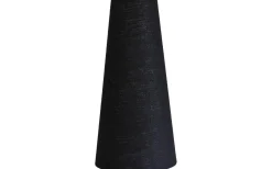 Enfärgade Runda Lampskärmar-Hallbergs Carolin Lampskärm Ø22cm Svart