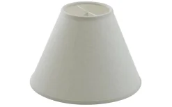 Enfärgade Runda Lampskärmar < Hallbergs Carolin Lampskärm Ø25cm Vit
