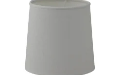 Enfärgade Runda Lampskärmar-Hallbergs Carolin Lampskärm Ø25cm Vit