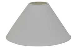 Enfärgade Runda Lampskärmar < Hallbergs Carolin Lampskärm Ø20cm Vit