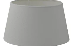 Enfärgade Runda Lampskärmar < Hallbergs Carolin Lampskärm Låg Ø36cm Vit