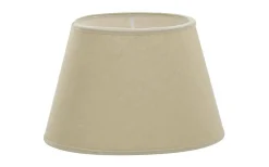 Ovala Lampskärmar-Hallbergs Carolin Oval Lampskärm 43cm Creme