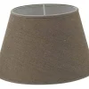 Ovala Lampskärmar-Hallbergs Carolin Oval Lampskärm 43cm Natur
