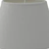 Ovala Lampskärmar-Hallbergs Carolin Oval Lampskärm 15cm Vit