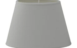 Ovala Lampskärmar-Hallbergs Carolin Oval Lampskärm 15cm Vit