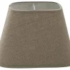 Rektangulära Lampskärmar < Hallbergs Carolin Rektangulär Lampskärm 23cm Natur