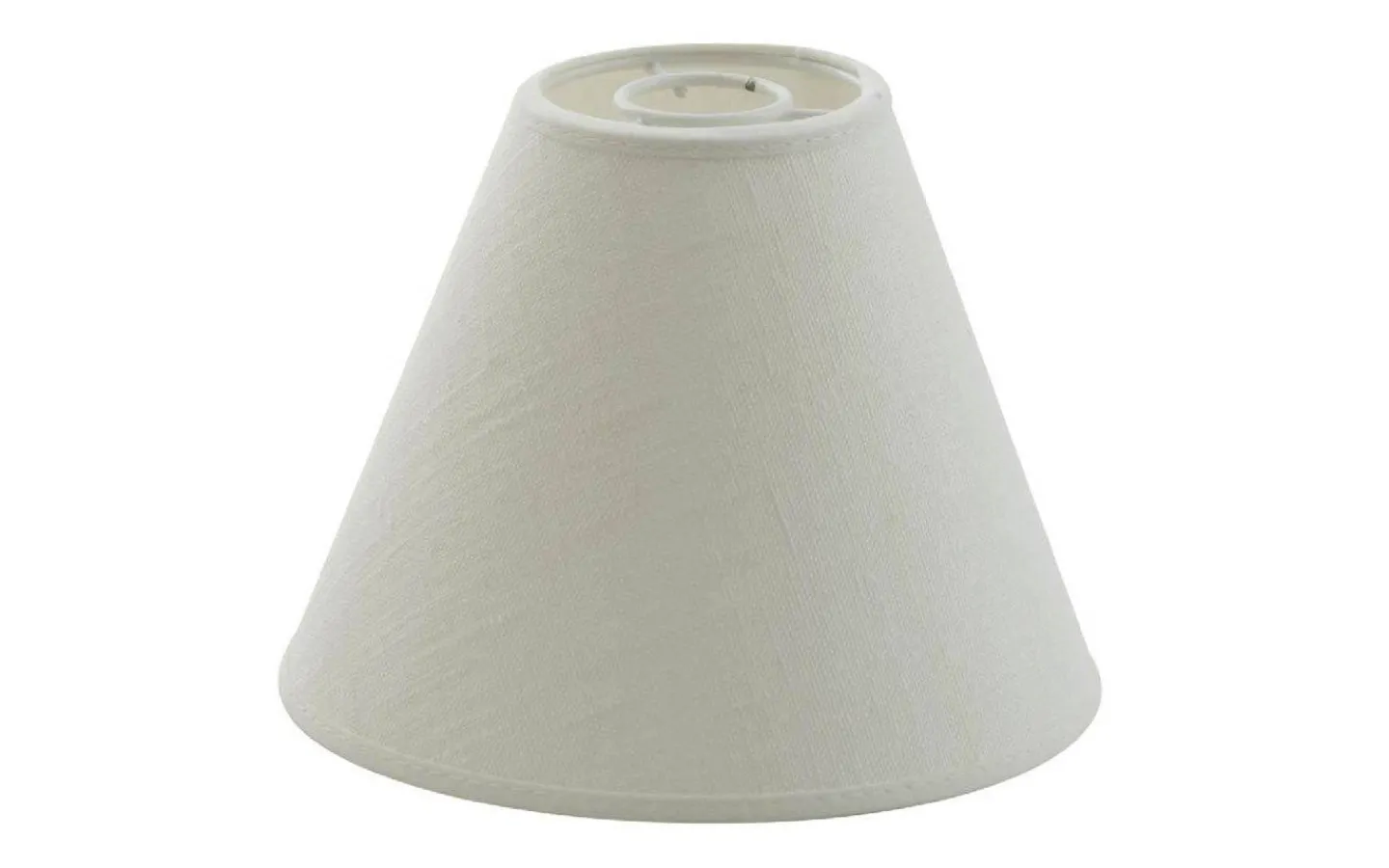 Toppringsskärmar-Hallbergs Carolin Toppringskärm Ø16cm E14 Vit
