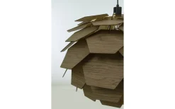 Stora Taklampor Ø50-69 Cm-Aneta Carpatica Taklampa 60cm Brun Fanér