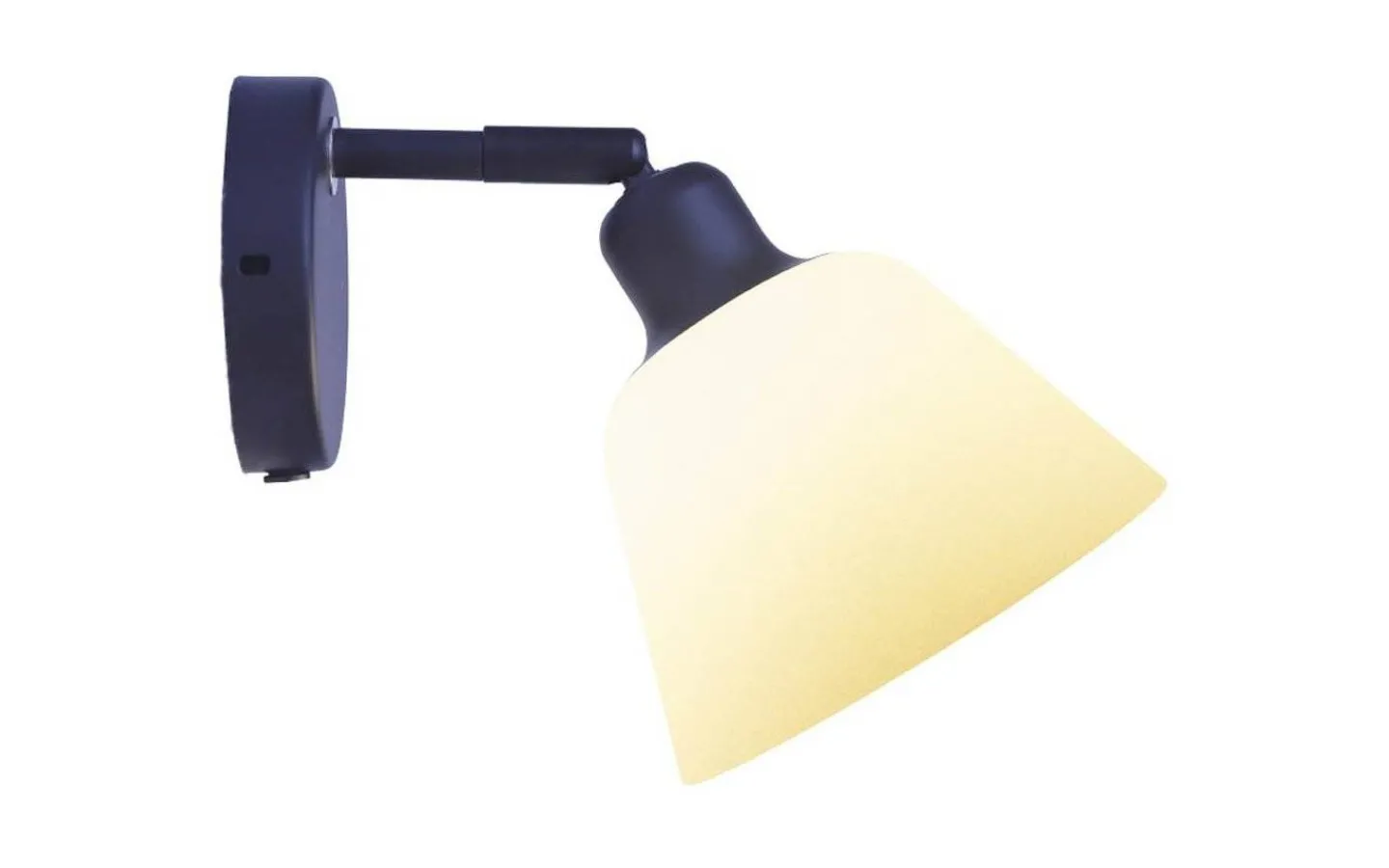 Läslampor-Halo Design Carpenter Vägglampa Svart/Opal